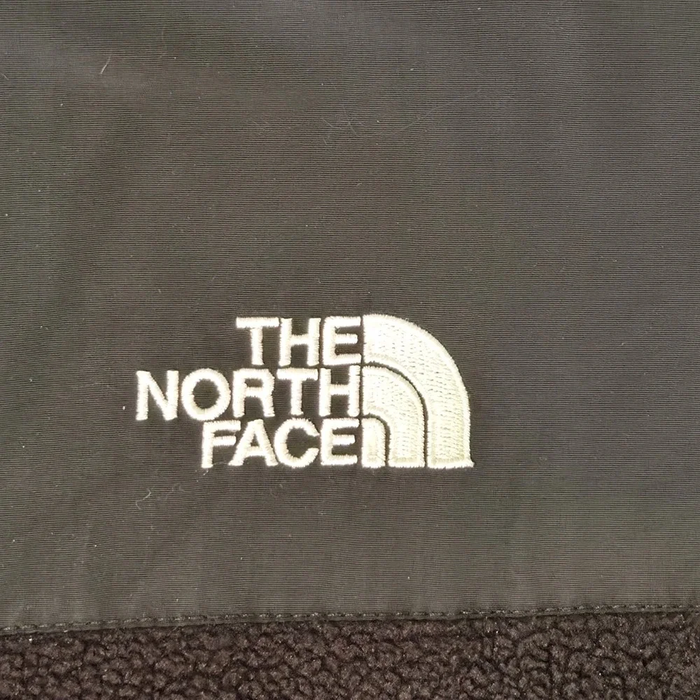 The North Face Denali Jacket Mens XL Black Polartec Fleece Full Zip Hiking Lined